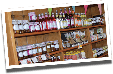 A wide array of local produce available to purchase from Lewis’s Farm Shop