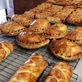 Sausage rolls and pasties